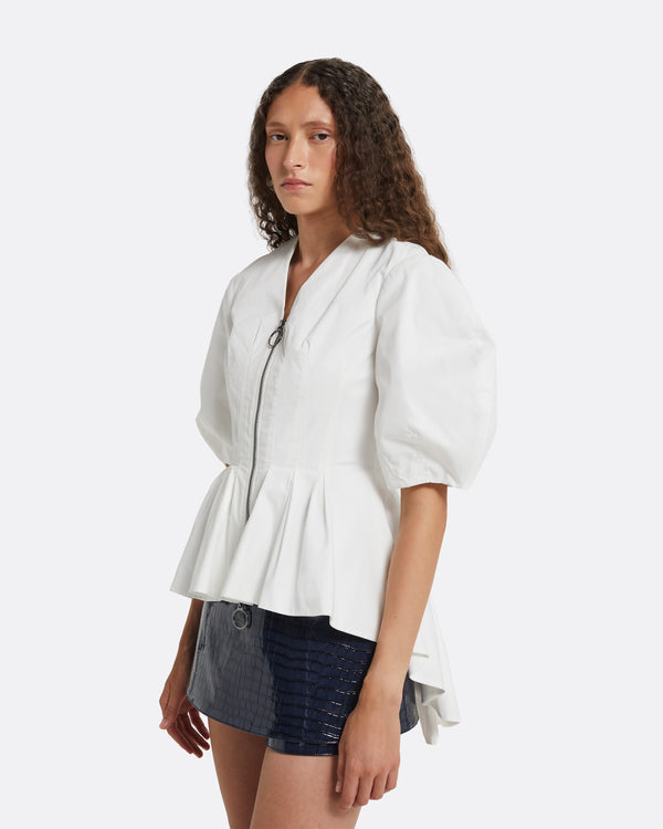 Safiyaa Belcin Ivory Top