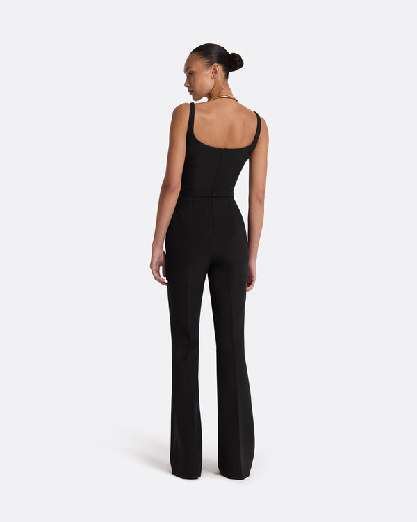 Safiyaa Bele Black Jumpsuit
