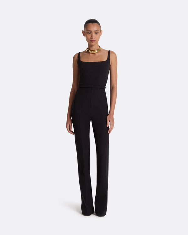safiyaa Bele Black Jumpsuit