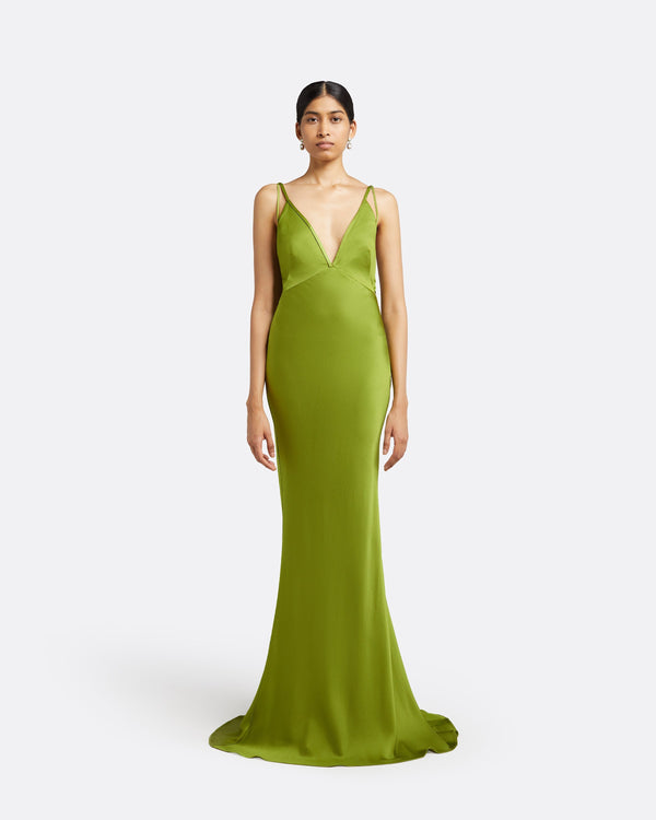 safiyaa Bella Woodbine Long Dress