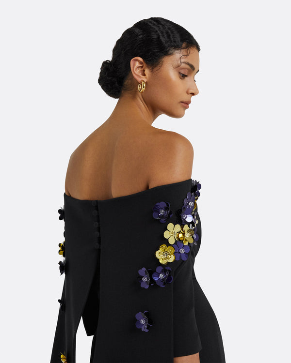 Safiyaa Bellara Black Harness With Soshin Dress