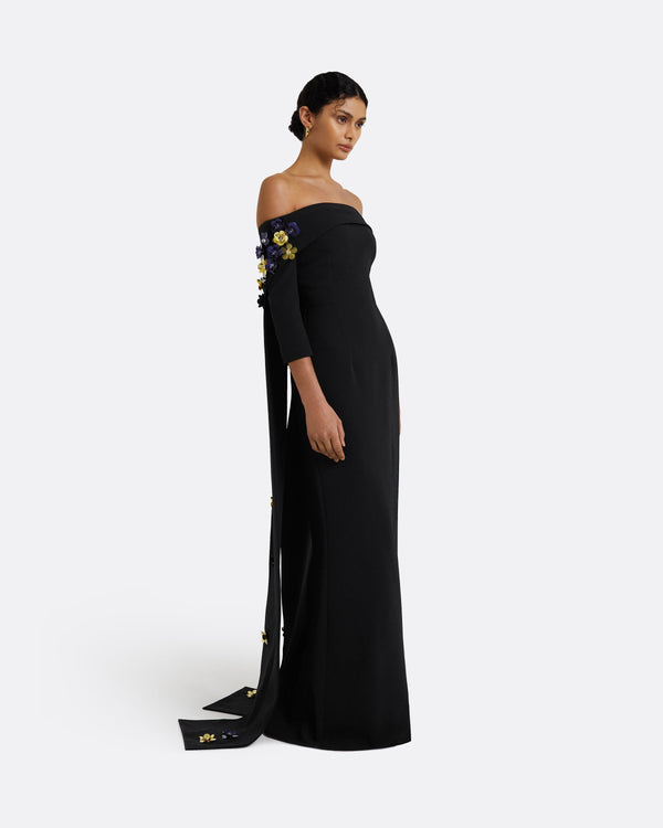 Safiyaa Bellara Black Harness With Soshin Dress