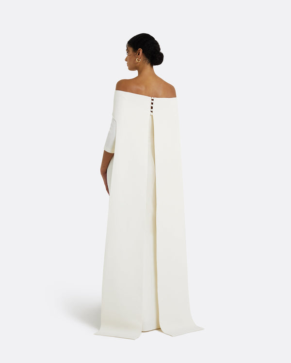 Safiyaa Bellara Ivory Harness & Soshin Dress