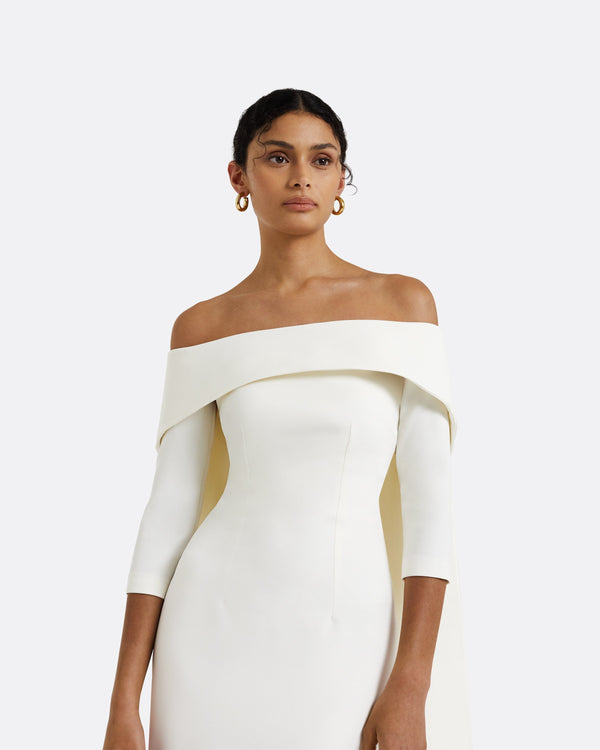 Safiyaa Bellara Ivory Harness & Soshin Dress