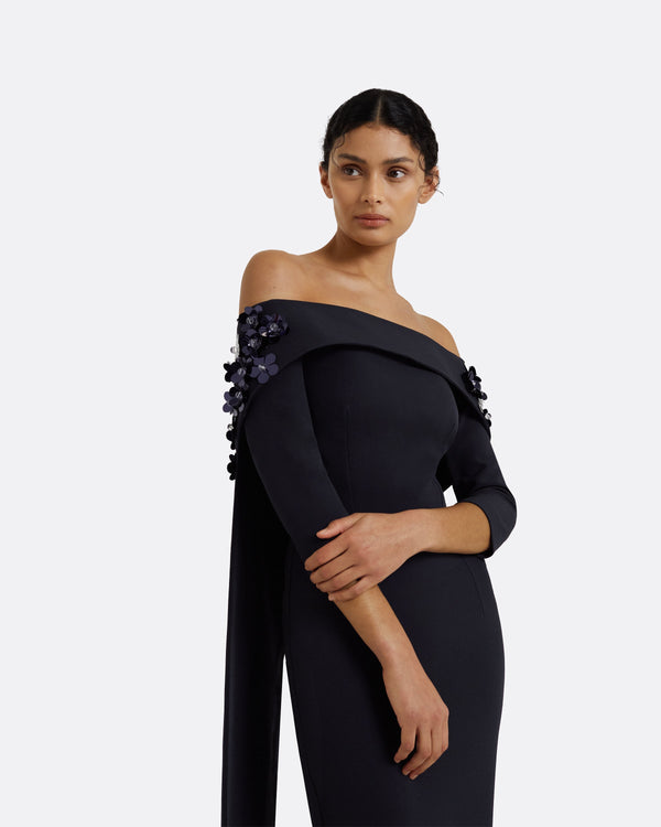 Safiyaa Bellara Midnight Navy Harness & Soshin Dress