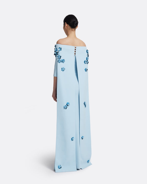 Safiyaa Bellara Pale Blue Harness & Soshin Dress