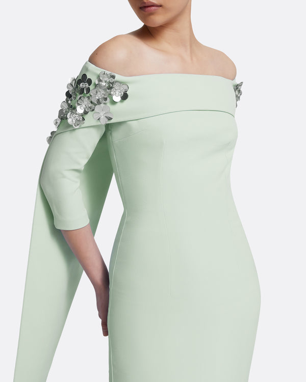 Safiyaa Bellara Spearmint Harness & Soshin Dress