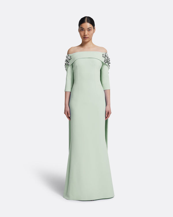 safiyaa Bellara Spearmint Harness & Soshin Dress