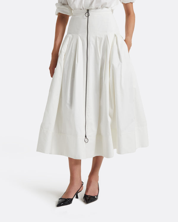 Safiyaa Benice Ivory Skirt