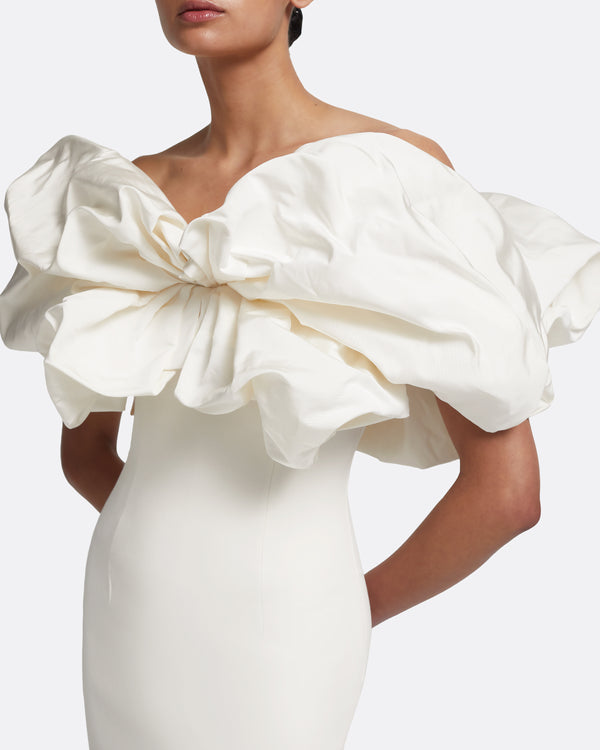 Safiyaa Billie Long Dresses In Ivory