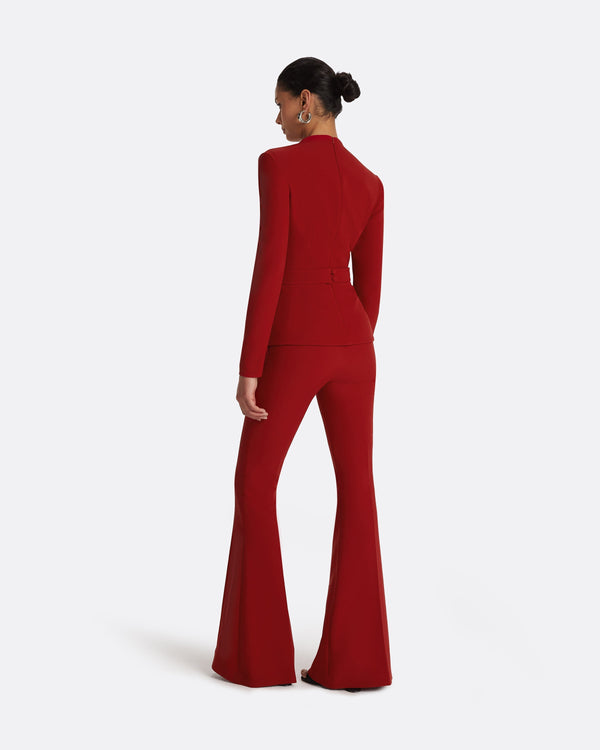 Safiyaa Blanca Azalea Red Top