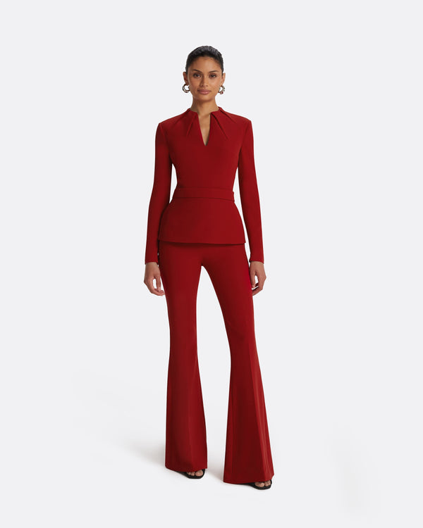 safiyaa Blanca Azalea Red Top