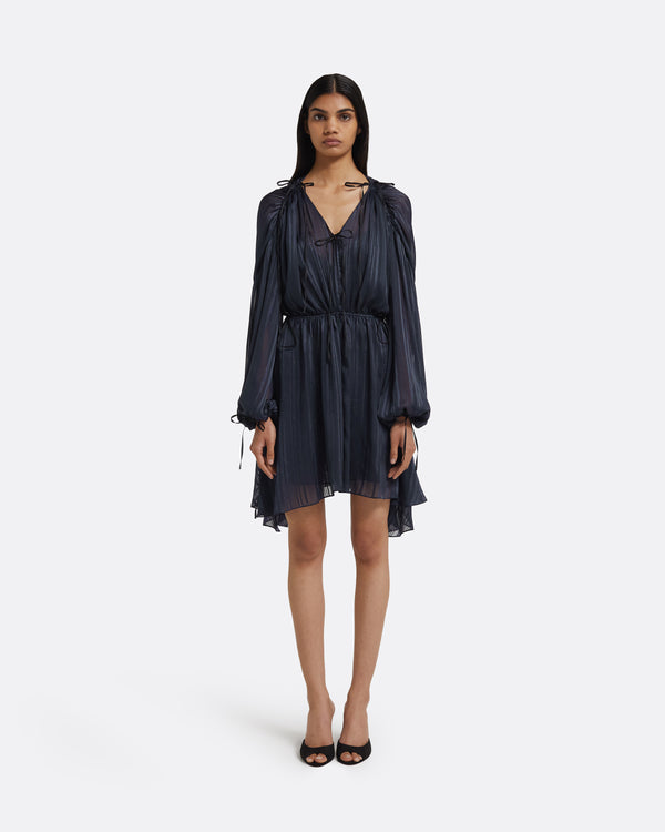 safiyaa Briar Short Dress in Navy