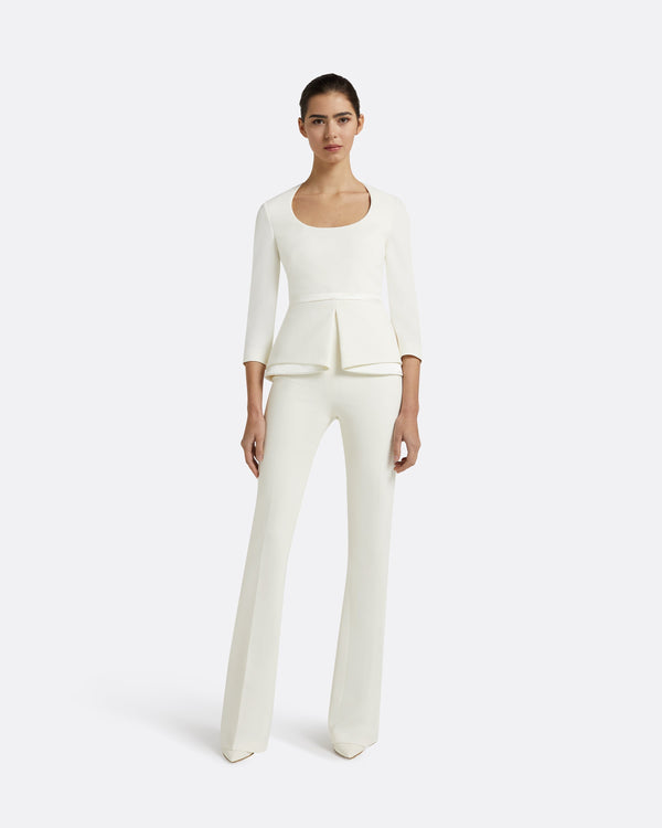 safiyaa Caia Ivory Top