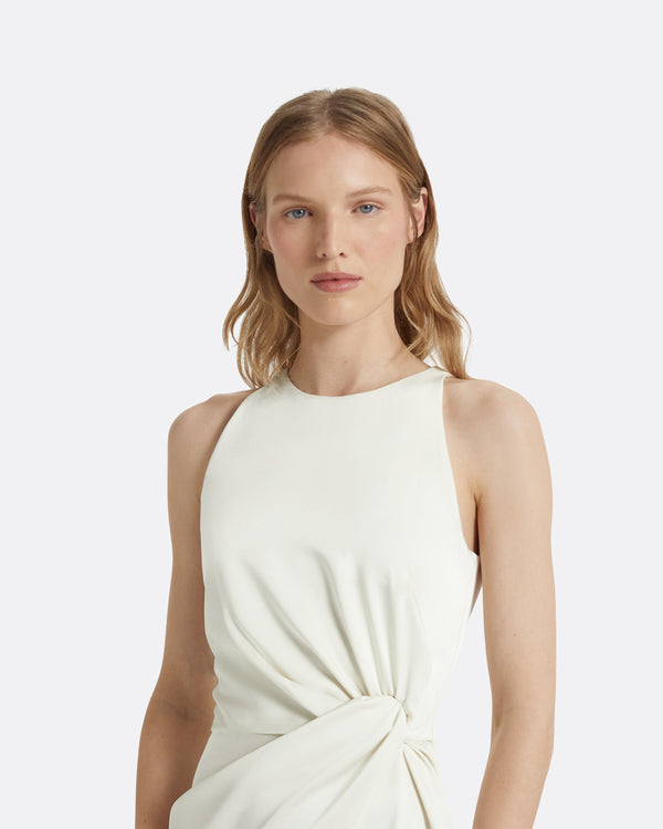 Safiyaa Cameron Ivory Long Dress