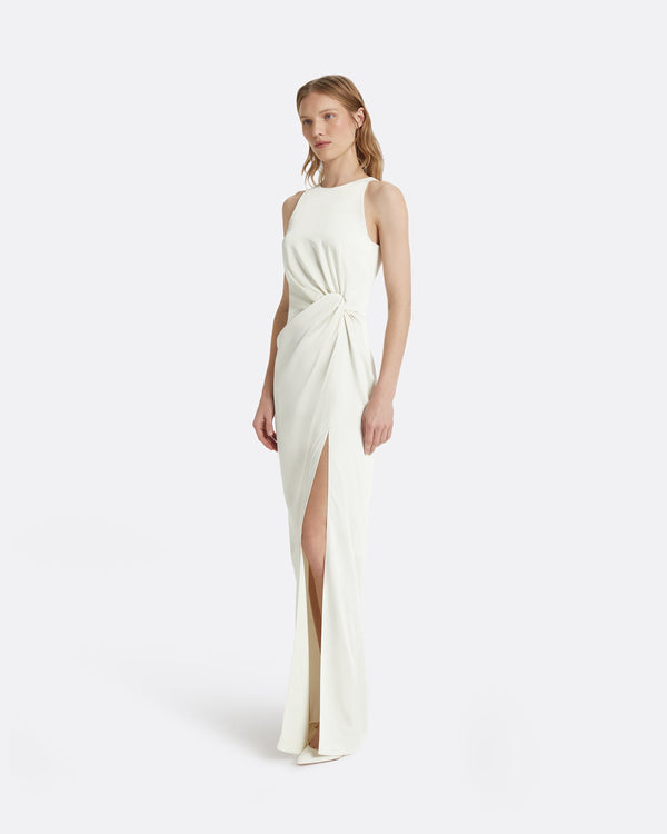 Safiyaa Cameron Ivory Long Dress