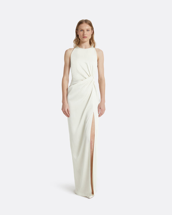 safiyaa Cameron Ivory Long Dress