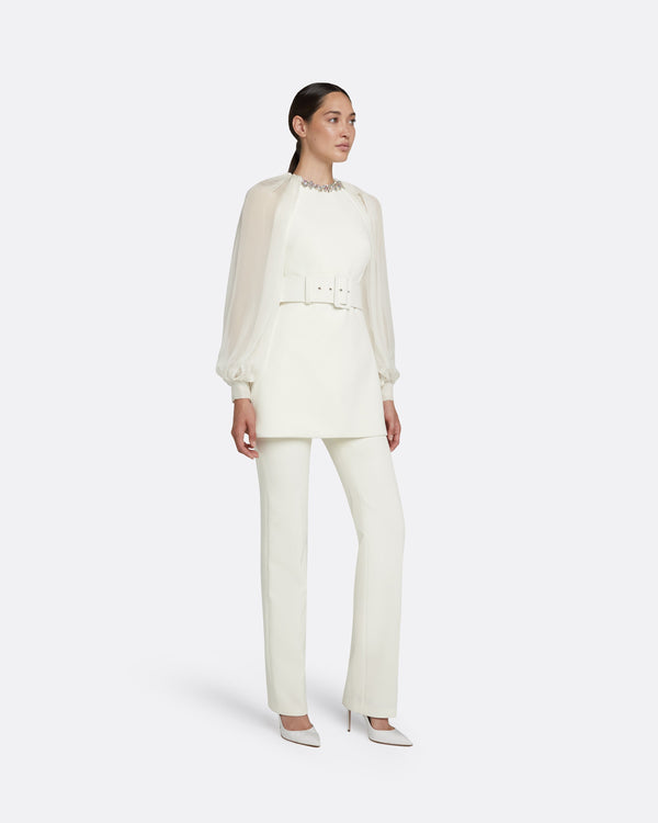 Safiyaa Caoimhe Ivory Top