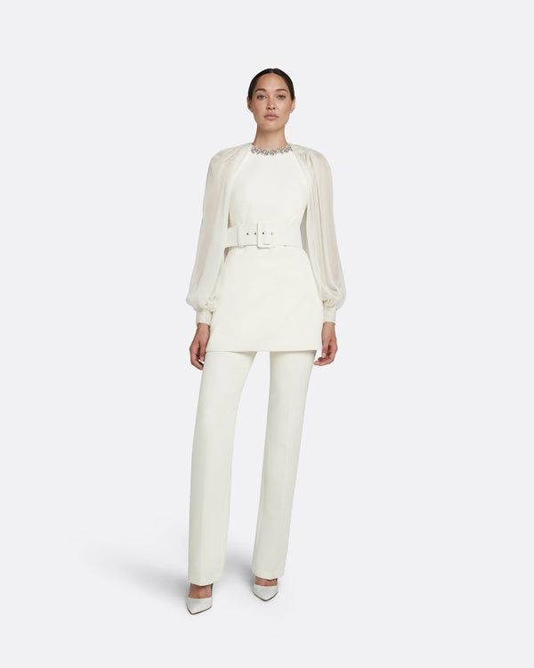 safiyaa Caoimhe Ivory Top