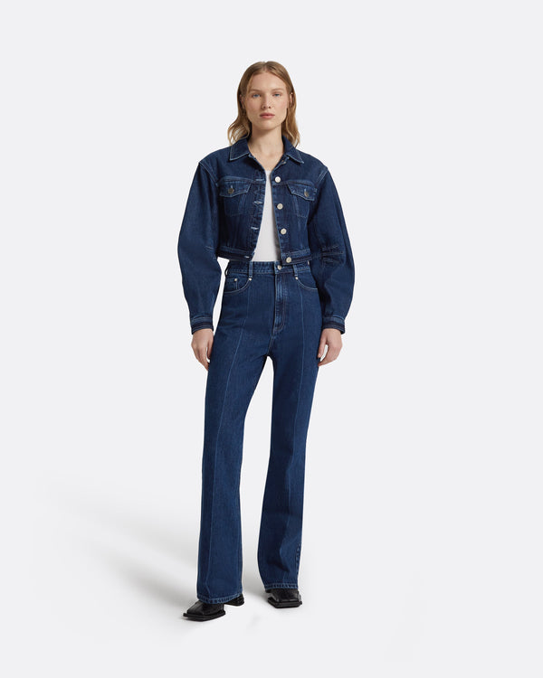 Safiyaa Carha Mid Wash Trousers