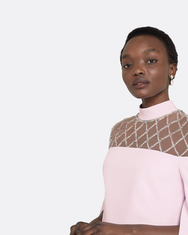 Safiyaa Caspar Lilac Snow Top