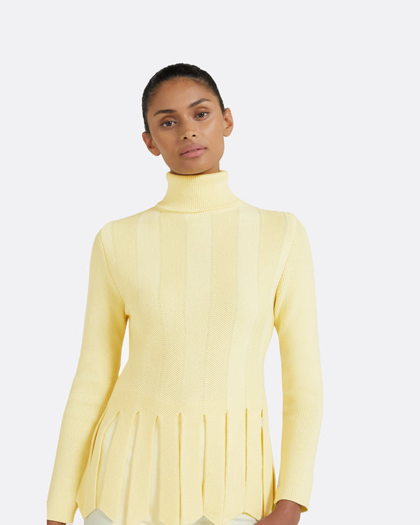 Safiyaa Cava Pale Primrose Knit
