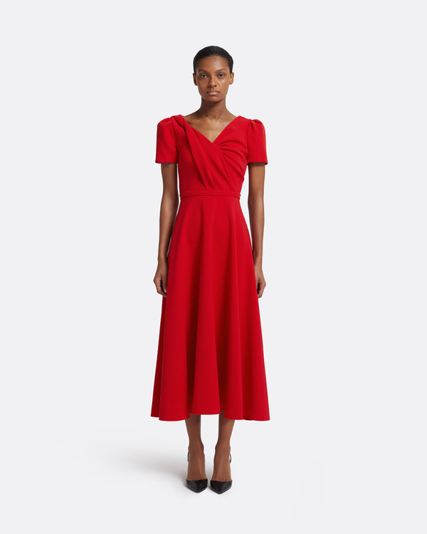 safiyaa Cecilia Dresses in Cherry Red