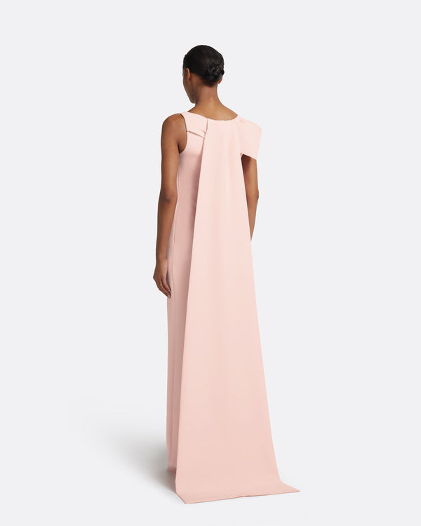 Safiyaa Celestia Pale Pink Long Dress