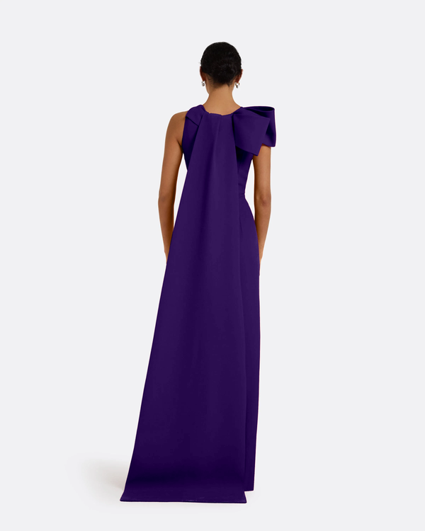 Safiyaa Celestia Pansy Long Dress