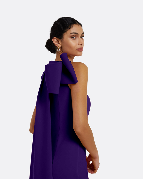 Safiyaa Celestia Pansy Long Dress