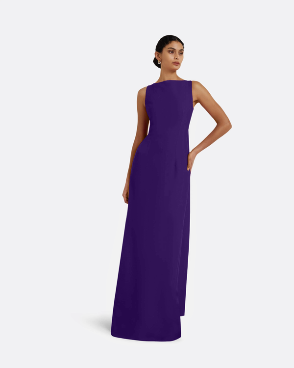 Safiyaa Celestia Pansy Long Dress