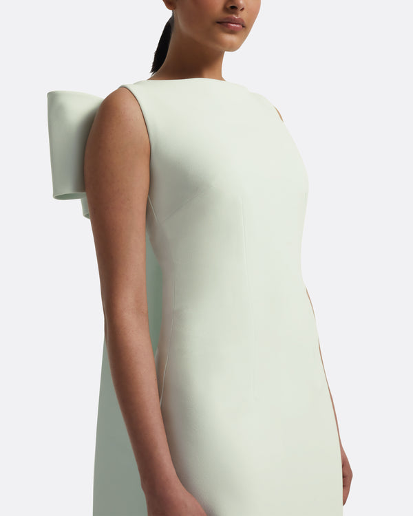 Safiyaa Celestia Spearmint Long Dress