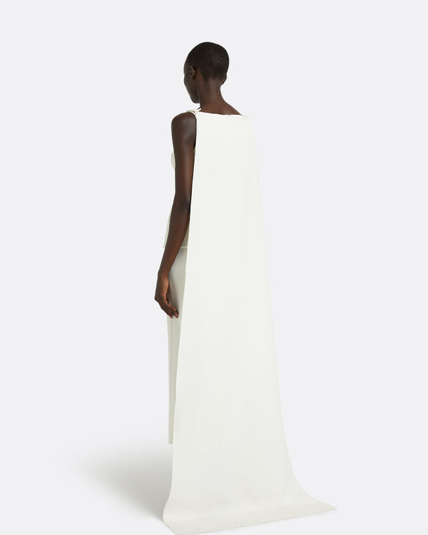 Safiyaa Cemile Ivory Midi Dress