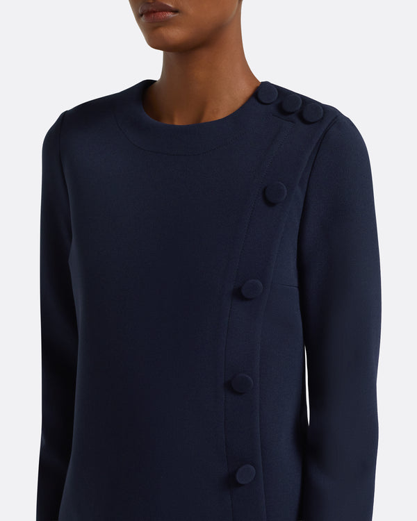 Safiyaa Chance Top In Maritime Blue