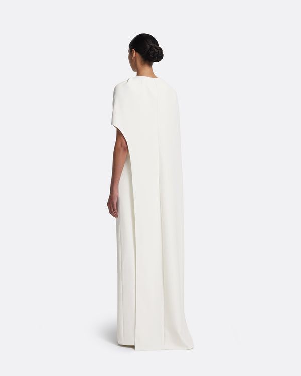 Safiyaa Contessa Long Dress In Ivory