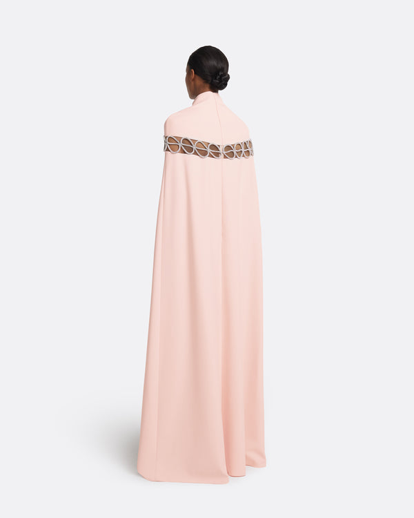 Safiyaa Coran Pale Pink Long Dress