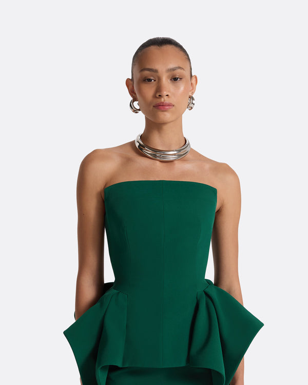 Safiyaa Corral Tourmaline Midi Dress