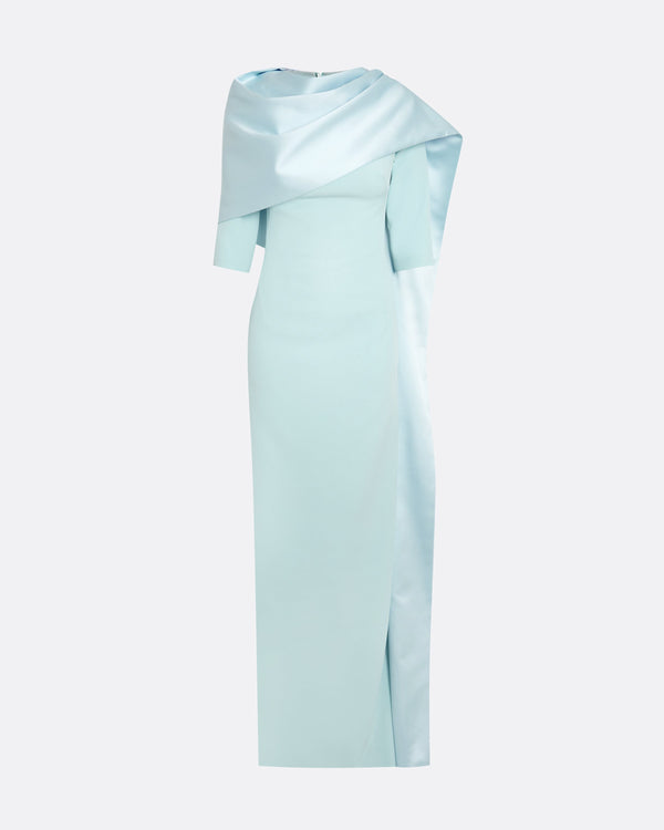 Safiyaa Cosette Baby Blue Long Dress