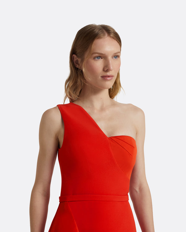 Safiyaa Dayna Scarlet Red Jumpsuit