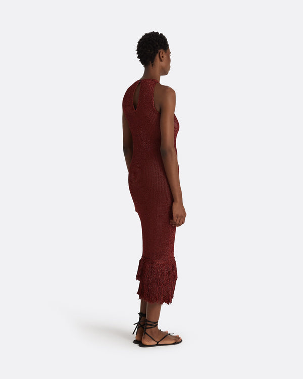 Safiyaa Deidre Amber Sun Knit Dress