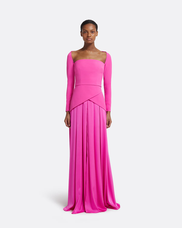 safiyaa Desta Long Dress In Beverley