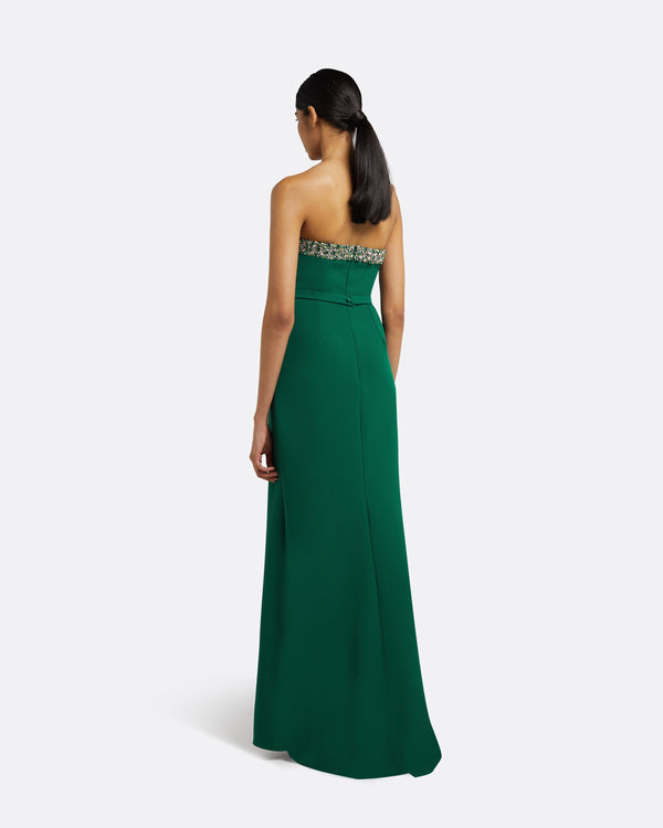 Safiyaa Donatella Botanic Long Dress