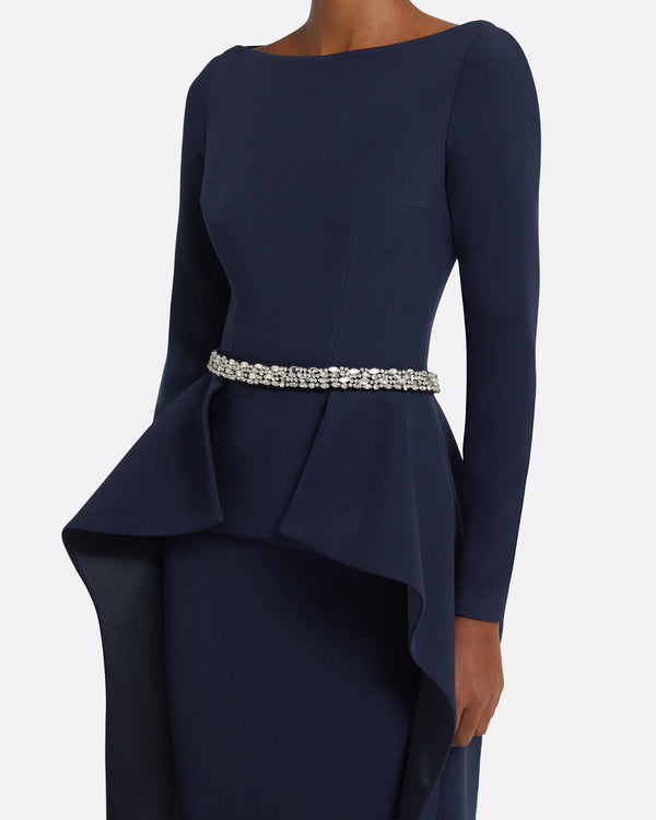 Safiyaa Dylan Top In Maritime With Crystal