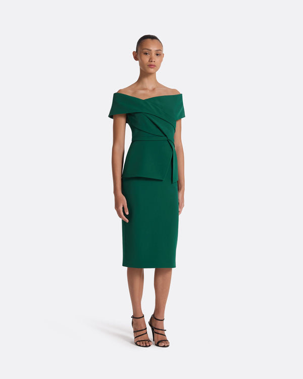 safiyaa Eima Tourmaline Midi Dress