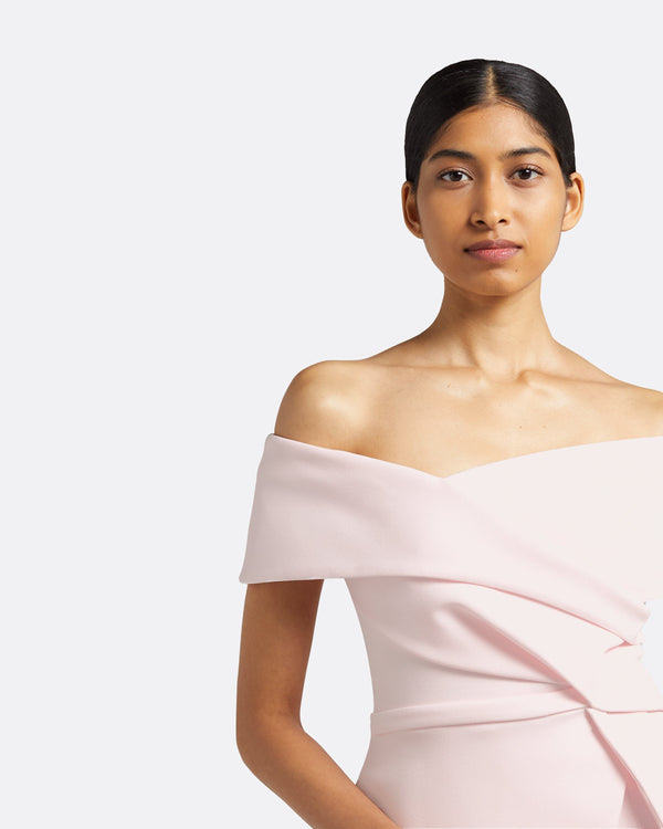 Safiyaa Eimear Barely Pink Top