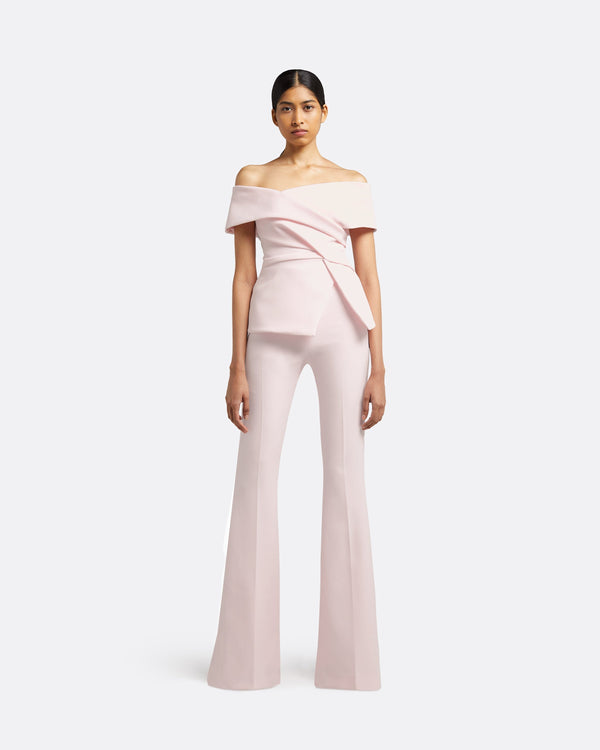 safiyaa Eimear Barely Pink Top