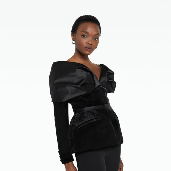 Safiyaa Elle Black Jacket