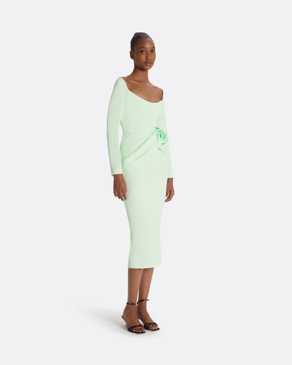 Safiyaa Emmie Sea Glass Dress