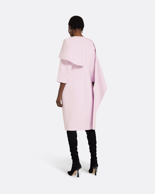 Safiyaa Esther Lilac Snow Coat