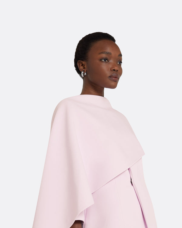 Safiyaa Esther Lilac Snow Coat